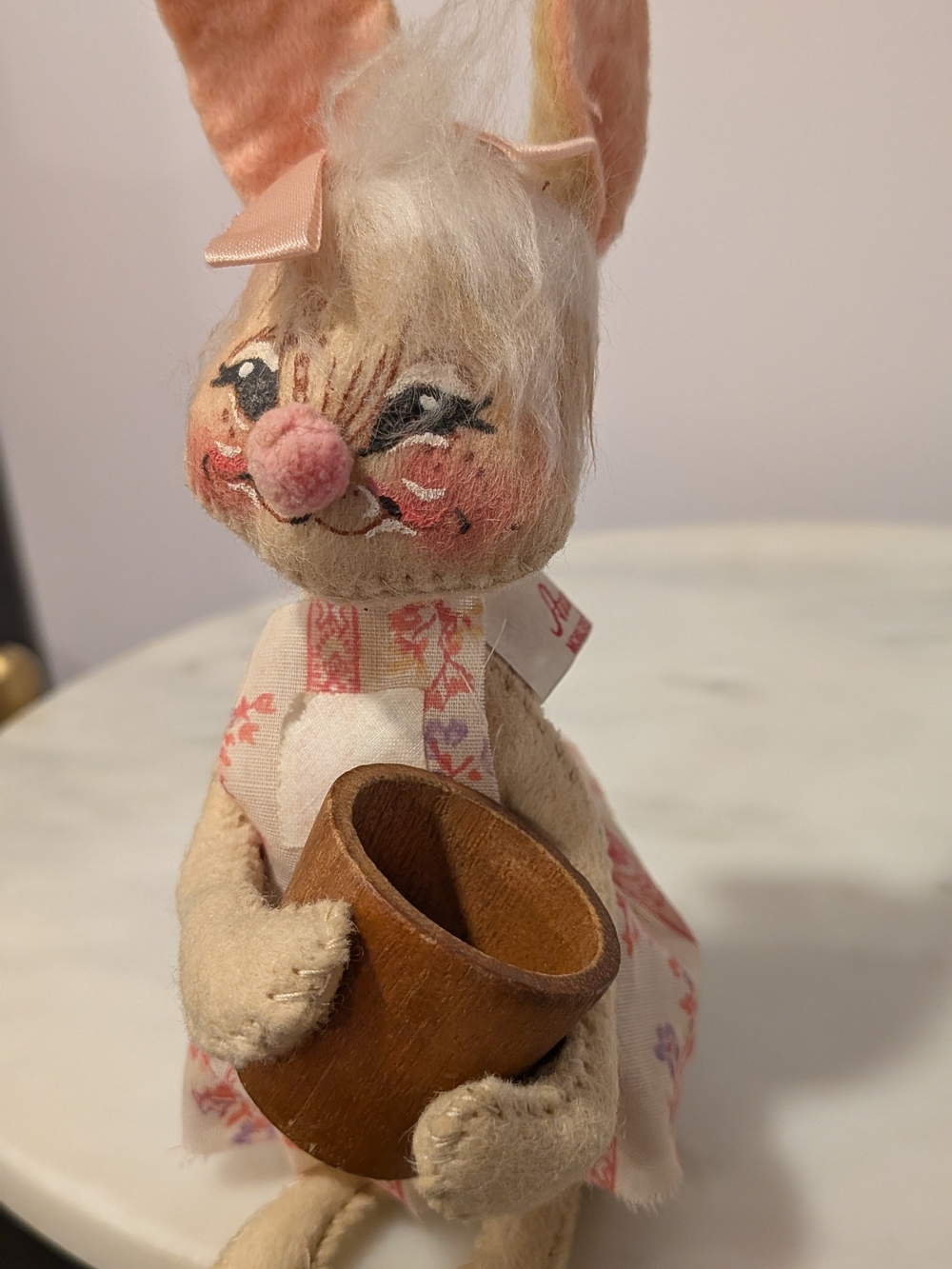 Annalee 1981 Easter Bunny | Vintage Collectible | Bunny Figurine | Decor